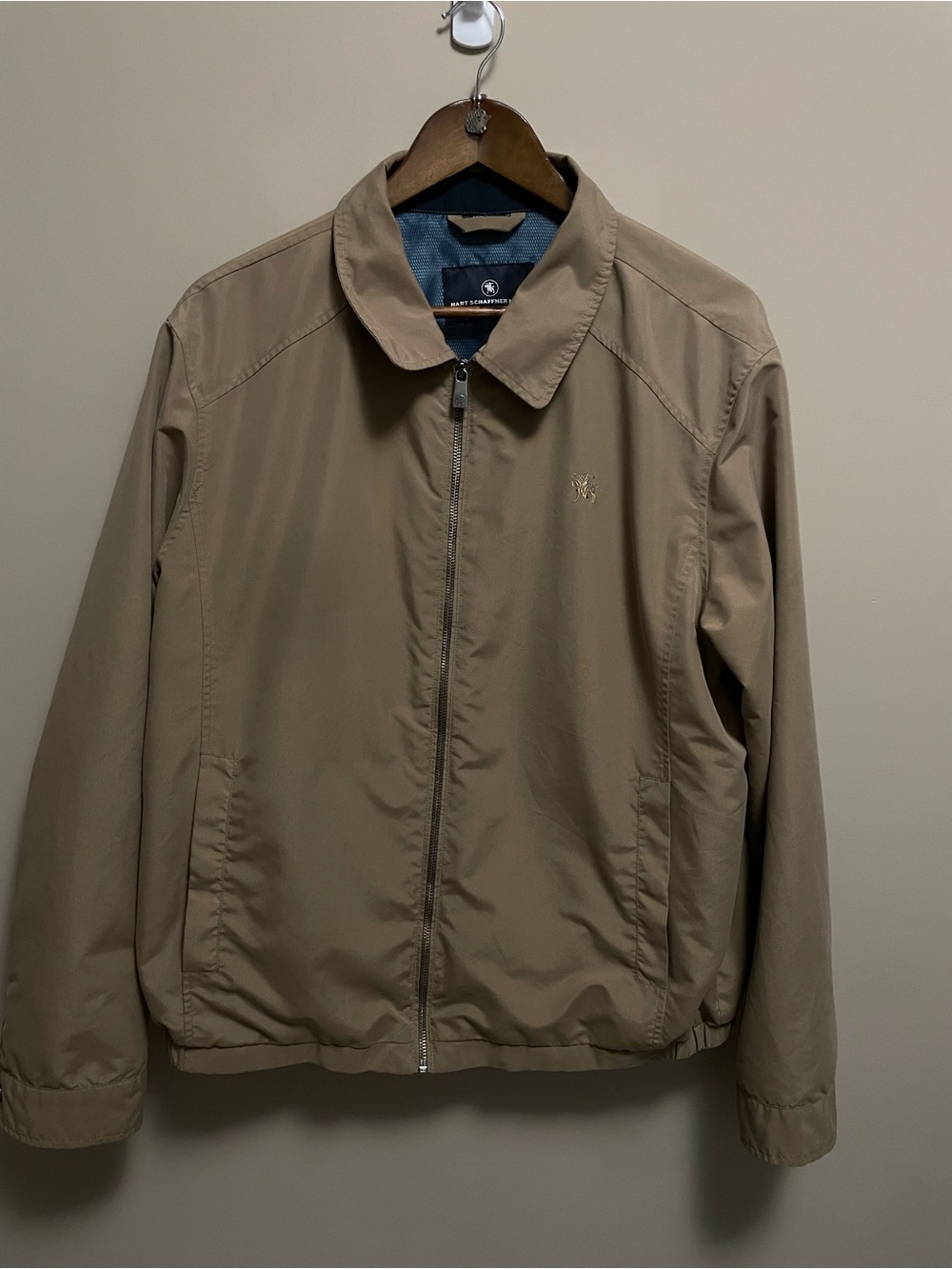 Hart Schaffner Marx Lightweight Tan Jacket Men’s Medium